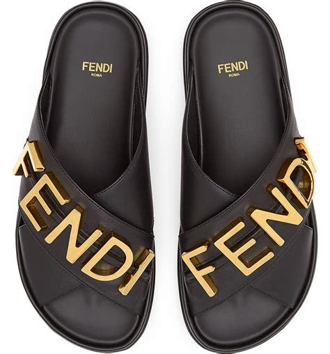 fendi fila slides|fendi slides for women.